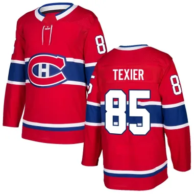 Authentic Alexandre Texier Red Montreal Canadiens Home Jersey - Men's