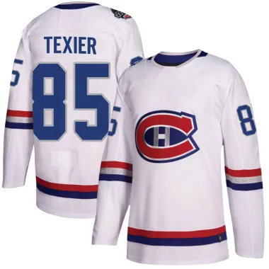 Authentic Alexandre Texier White Montreal Canadiens 2017 100 Classic Jersey - Youth