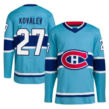 Authentic Alexei Kovalev Light Blue Montreal Canadiens Reverse Retro 2.0 Jersey - Youth