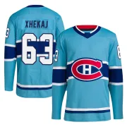 Authentic Florian Xhekaj Light Blue Montreal Canadiens Reverse Retro 2.0 Jersey - Youth
