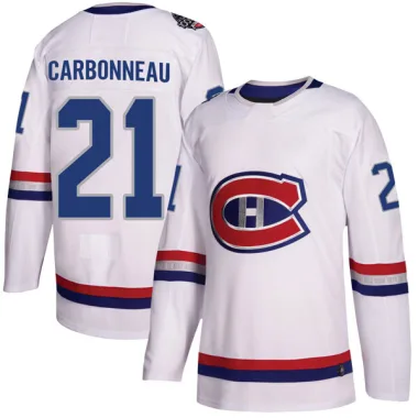 Authentic Guy Carbonneau White Montreal Canadiens 2017 100 Classic Jersey - Youth