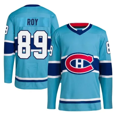 Authentic Joshua Roy Light Blue Montreal Canadiens Reverse Retro 2.0 Jersey - Youth