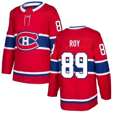 Authentic Joshua Roy Red Montreal Canadiens Home Jersey - Men's