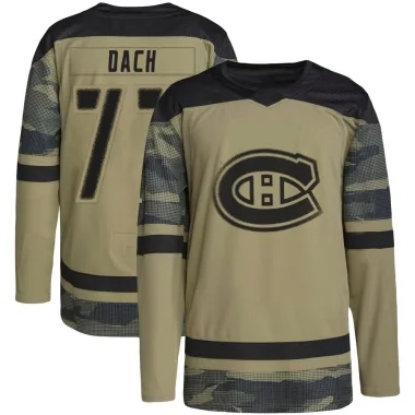 Authentic Kirby Dach Camo Montreal Canadiens Military Appreciation Practice Jersey - Youth