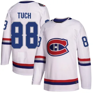 Authentic Luke Tuch White Montreal Canadiens 2017 100 Classic Jersey - Youth