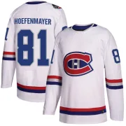 Authentic Noel Hoefenmayer White Montreal Canadiens 2017 100 Classic Jersey - Youth