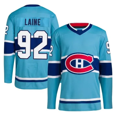 Authentic Patrik Laine Light Blue Montreal Canadiens Reverse Retro 2.0 Jersey - Youth