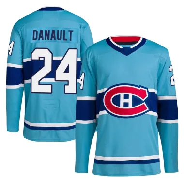 Authentic Phillip Danault Light Blue Montreal Canadiens Reverse Retro 2.0 Jersey - Men's