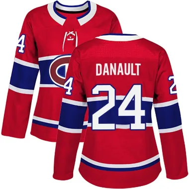 Authentic Phillip Danault Red Montreal Canadiens Home Jersey - Women's