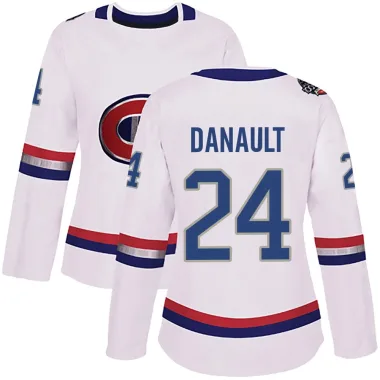 Authentic Phillip Danault White Montreal Canadiens 2017 100 Classic Jersey - Women's