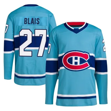 Authentic Sammy Blais Light Blue Montreal Canadiens Reverse Retro 2.0 Jersey - Youth