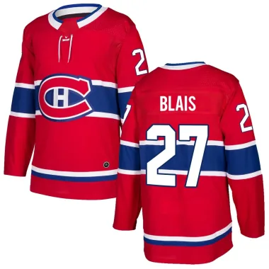 Authentic Sammy Blais Red Montreal Canadiens Home Jersey - Youth
