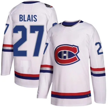 Authentic Sammy Blais White Montreal Canadiens 2017 100 Classic Jersey - Men's