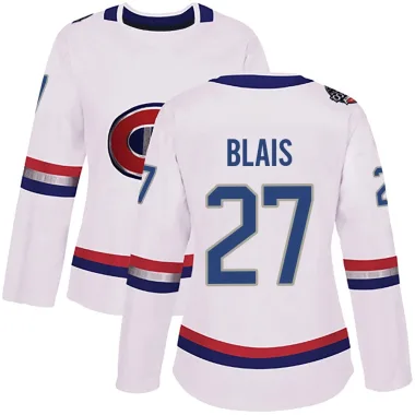 Authentic Sammy Blais White Montreal Canadiens 2017 100 Classic Jersey - Women's