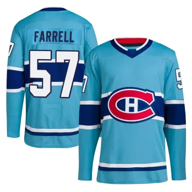 Authentic Sean Farrell Light Blue Montreal Canadiens Reverse Retro 2.0 Jersey - Youth