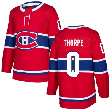 Authentic Tyler Thorpe Red Montreal Canadiens Home Jersey - Men's
