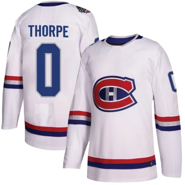 Authentic Tyler Thorpe White Montreal Canadiens 2017 100 Classic Jersey - Youth