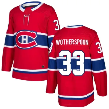 Authentic Tyler Wotherspoon Red Montreal Canadiens Home Jersey - Youth