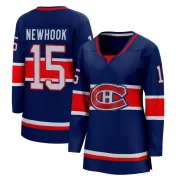 Breakaway Alex Newhook Blue Montreal Canadiens 2020/21 Special Edition Jersey - Women's