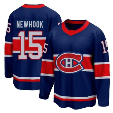 Breakaway Alex Newhook Blue Montreal Canadiens 2020/21 Special Edition Jersey - Youth