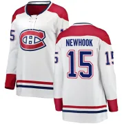 Breakaway Alex Newhook White Montreal Canadiens Away Jersey - Women's
