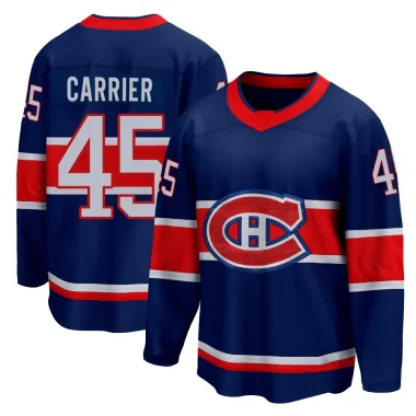 Breakaway Alexandre Carrier Blue Montreal Canadiens 2020/21 Special Edition Jersey - Youth