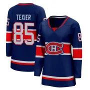 Breakaway Alexandre Texier Blue Montreal Canadiens 2020/21 Special Edition Jersey - Women's