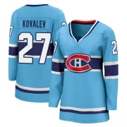 Breakaway Alexei Kovalev Light Blue Montreal Canadiens Special Edition 2.0 Jersey - Women's