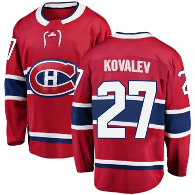 Breakaway Alexei Kovalev Red Montreal Canadiens Home Jersey - Youth