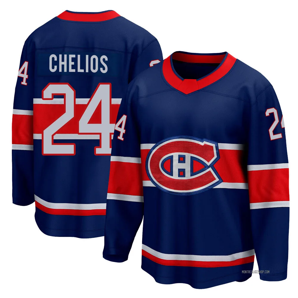 Breakaway Chris Chelios Blue Montreal Canadiens 2020/21 Special Edition Jersey - Men's