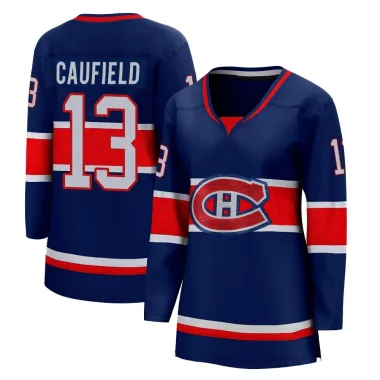 Breakaway Cole Caufield Blue Montreal Canadiens 2020/21 Special Edition Jersey - Women's