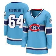 Breakaway David Reinbacher Light Blue Montreal Canadiens Special Edition 2.0 Jersey - Women's