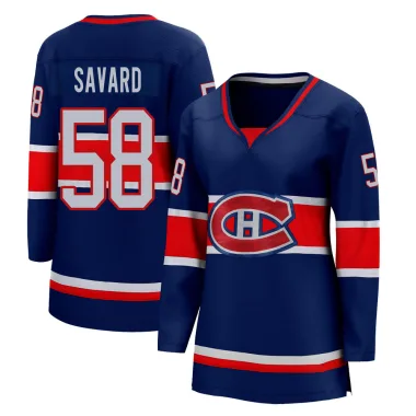 Breakaway David Savard Blue Montreal Canadiens 2020/21 Special Edition Jersey - Women's