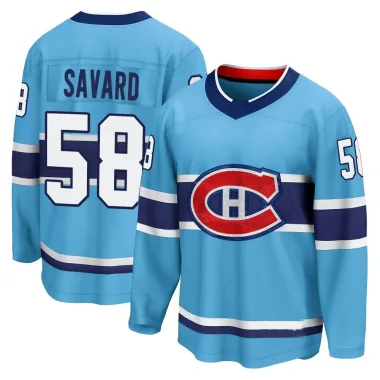 Breakaway David Savard Light Blue Montreal Canadiens Special Edition 2.0 Jersey - Youth