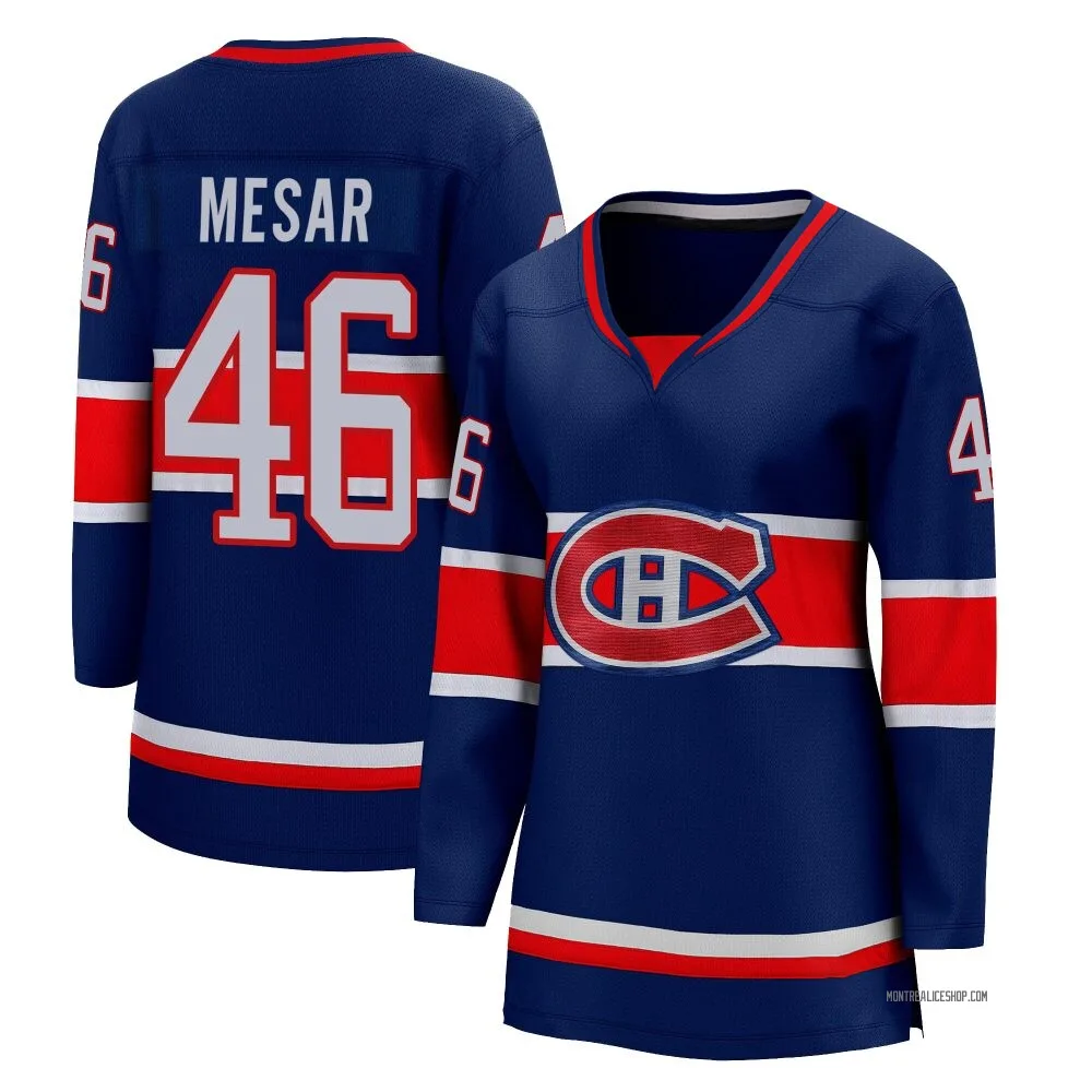 Breakaway Filip Mesar Blue Montreal Canadiens 2020/21 Special Edition Jersey - Women's