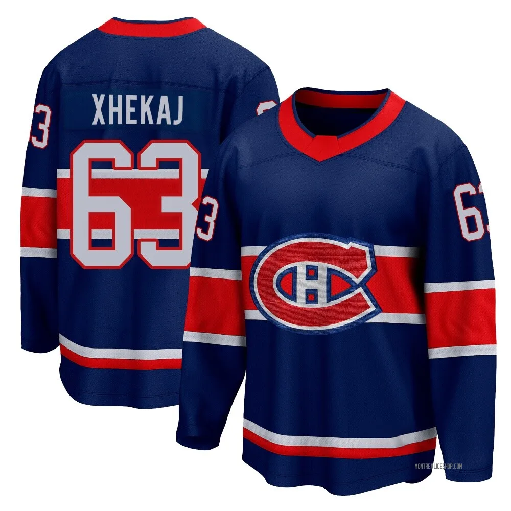 Breakaway Florian Xhekaj Blue Montreal Canadiens 2020/21 Special Edition Jersey - Youth