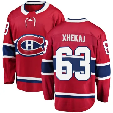 Breakaway Florian Xhekaj Red Montreal Canadiens Home Jersey - Youth