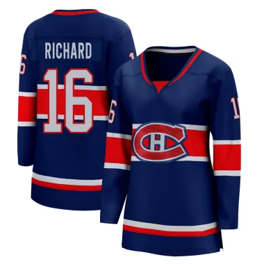 Breakaway Henri Richard Blue Montreal Canadiens 2020/21 Special Edition Jersey - Women's