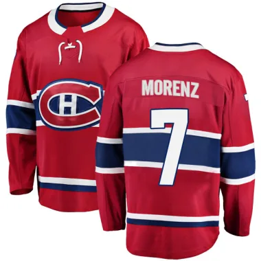 Breakaway Howie Morenz Red Montreal Canadiens Home Jersey - Youth