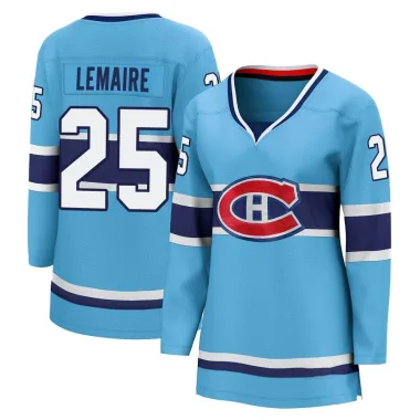 Breakaway Jacques Lemaire Light Blue Montreal Canadiens Special Edition 2.0 Jersey - Women's