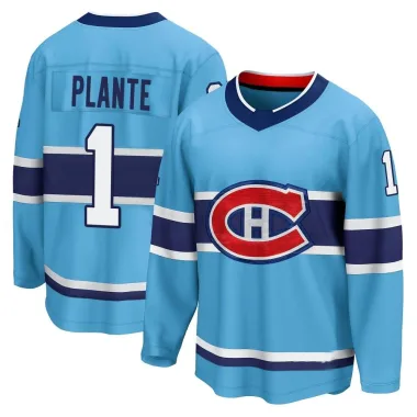Breakaway Jacques Plante Light Blue Montreal Canadiens Special Edition 2.0 Jersey - Men's