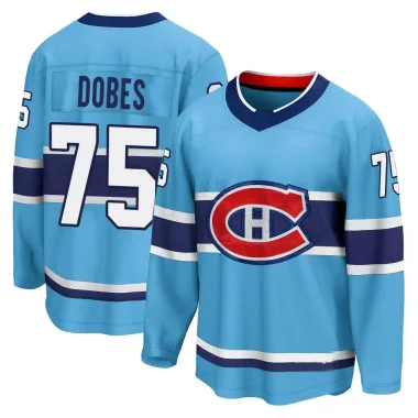 Breakaway Jakub Dobes Light Blue Montreal Canadiens Special Edition 2.0 Jersey - Youth