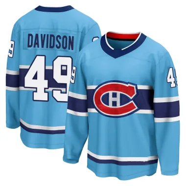 Breakaway Jared Davidson Light Blue Montreal Canadiens Special Edition 2.0 Jersey - Men's