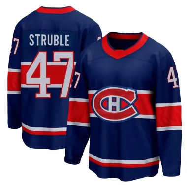 Breakaway Jayden Struble Blue Montreal Canadiens 2020/21 Special Edition Jersey - Men's