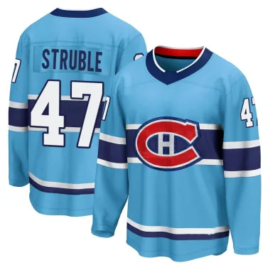 Breakaway Jayden Struble Light Blue Montreal Canadiens Special Edition 2.0 Jersey - Youth