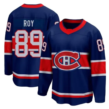 Breakaway Joshua Roy Blue Montreal Canadiens 2020/21 Special Edition Jersey - Men's