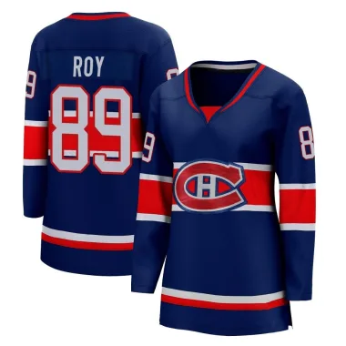 Breakaway Joshua Roy Blue Montreal Canadiens 2020/21 Special Edition Jersey - Women's
