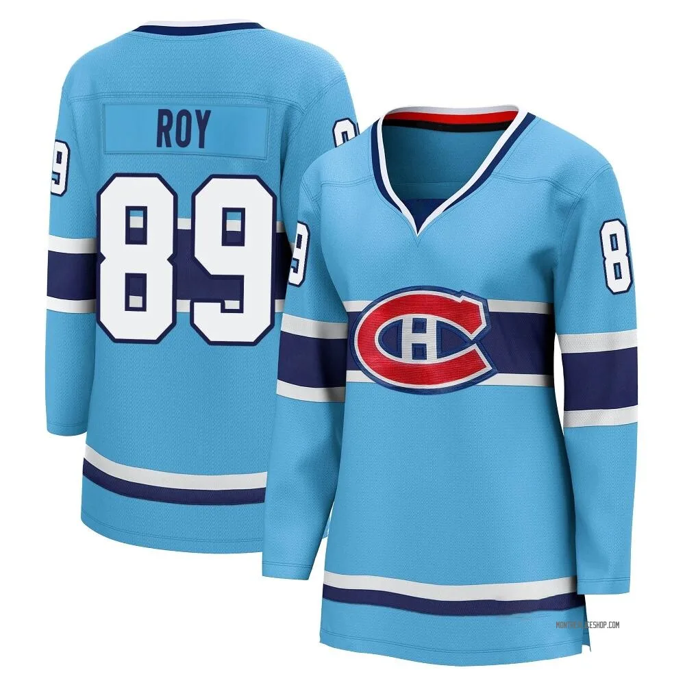 Breakaway Joshua Roy Light Blue Montreal Canadiens Special Edition 2.0 Jersey - Women's