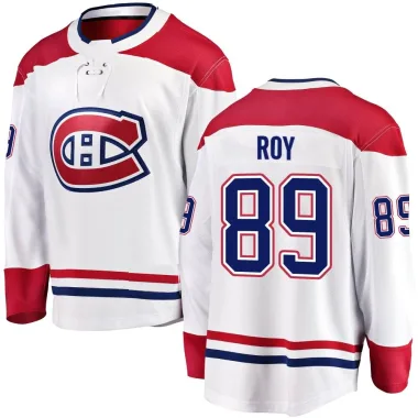 Breakaway Joshua Roy White Montreal Canadiens Away Jersey - Youth