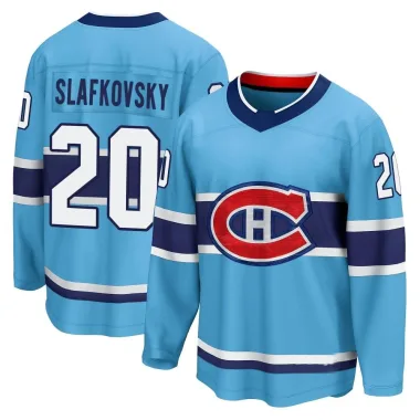 Breakaway Juraj Slafkovsky Light Blue Montreal Canadiens Special Edition 2.0 Jersey - Men's